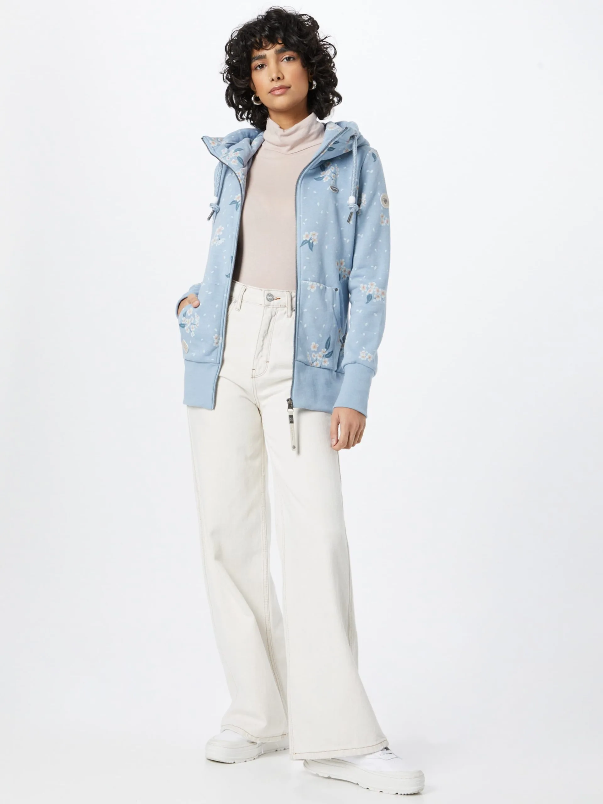 Ragwear Sweatvesten Sweatvest NESKA Dames Lichtblauw 5 Ragwear Sweatvesten Sweatvest NESKA Dames Lichtblauw - Image 5